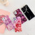 For iPhone 11 TPU Smooth Marbled IMD Mobile Phone Case(Purple Stone F12)