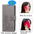 For Xiaomi 10 Four-leaf Clasp Embossed Buckle Mobile Phone Protection Leather Case with Lanyard & Card Slot & Wallet & Bracket Function(Gray)
