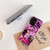 For Galaxy S20  Ultra Plating Colorful Geometric Pattern Mosaic Marble TPU Mobile Phone Case with Folding Bracket(Pink PF1)