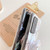 For Galaxy S20  Ultra Plating Colorful Geometric Pattern Mosaic Marble TPU Mobile Phone Case with Folding Bracket(Pink PF1)