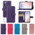 For Huawei Nova 7SE/P40 lite 5G Four-leaf Clasp Embossed Buckle Mobile Phone Protection Leather Case with Lanyard & Card Slot & Wallet & Bracket Function(Gray)