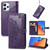 For Xiaomi Redmi 12 Mandala Flower Embossed Leather Phone Case(Purple)