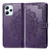 For Xiaomi Redmi 12 Mandala Flower Embossed Leather Phone Case(Purple)