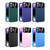 For iPhone 15 Pro Max Large Glass Window PC Phone Case with Integrated Lens Film(Sky Blue)