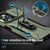 For iPhone 15 Pro Max Sliding Camshield Holder Phone Case(Alpine Green)