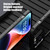 For iPhone 15 Pro Max iPAKY YJ Series Transparent PC+TPU Phone Case(Black)