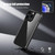 For iPhone 15 Pro Max iPAKY YJ Series Transparent PC+TPU Phone Case(Black)