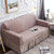 Living Room Stretch Full Coverage Skirt Style Sofa Cover, Size: Double M 145-185cm(One-color Beige) Living Room Stretch Full Coverage Skirt Style Sofa Cover, Size: Double M 145-185cm(One-color Beige)