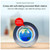Living Room Desktop Decorations Magnetic Levitation Globe with LED Light, Plug Type:US Plug(Dark Blue)