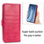 For iPhone 12 / 12 Pro Four-leaf Clasp Embossed Buckle Mobile Phone Protection Leather Case with Lanyard & Card Slot & Wallet & Bracket Function(Rose Gold)