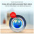 Living Room Desktop Decorations Magnetic Levitation Globe with LED Light, Plug Type:UK Plug(Dark Blue)