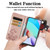 For Xiaomi Redmi 10 Four-leaf Clasp Embossed Buckle Mobile Phone Protection Leather Case with Lanyard & Card Slot & Wallet & Bracket Function(Purple)