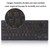 Cangjie Code Keyboard Traditional Chinese Annotated Wireless Keyboard 2.4G Wireless Connection Keyboard(Black)