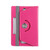9 inch Tablets Leather Case Crazy Horse Texture 360 Degrees Rotation Protective Case Shell with Holder for ONDA V891w, Ramos i9s Pro & Win8, Colorfly i898W & i898A(Magenta)