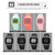 SKMEI 1683 Dual Time LED Digital Display Luminous Silicone Strap Electronic Watch(Orange)
