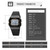 SKMEI 1683 Dual Time LED Digital Display Luminous Silicone Strap Electronic Watch(Orange)