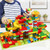 330 PCS Creative Intelligence Educational Learning Toys DIY Small Particle Slide Building Blocks