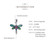 S925 Sterling Silver Shiny Dragonfly Pendant DIY Bracelet Necklace Accessories
