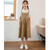 Girls Fashion Casual Suspender Skirt (Color:As Show Size:120cm)
