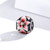 S925 Sterling Silver Pink Flowers Beads DIY Bracelet Necklace Accessories