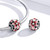 S925 Sterling Silver Pink Flowers Beads DIY Bracelet Necklace Accessories