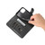 For iPhone 15 AZNS Skin Feel Calf Texture Flip Leather Phone Case(Black)
