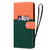 For iPhone 11 Pro Max Cute Pet Series Color Block Buckle Leather Phone Case(Dark Green)