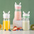 V7 Automatic Electric Stirring Cup Plastic Shake Cup(Light Pink)