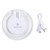 FANTASY 5V 1A Output Qi Standard Ultra-thin Wireless Charger with Charging Indicator, Support QI Standard Phones(White)