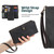 For Samsung Galaxy S20+ Zipper Wallet Detachable MagSafe Leather Phone Case(Black)