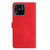 For Xiaomi Redmi 10C Flower Embossing Pattern Leather Phone Case(Red)