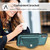 For iPhone XS Max Shockproof Leather Phone Case with Card Holder(Green)