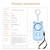 130dB LED Personal Alarm Pull Ring Outdoor Self-defense Products, Specification: Bear Style (Green)
