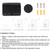 F01 Fingerprint Time Attendance Machine with 2.4 inch TFT Screen, UK Plug