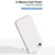 For iPhone SE 2022 / SE 2020 / 8 / 7 Solid Color Imitation Liquid Silicone Straight Edge Dropproof Full Coverage Protective Case(White)