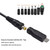 30W USB Interface Adjustable Power Adapter With Power Monitoring LED Light, Specification: AU Plug