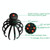 YK-1806 Head Electric Massager Octopus Charging Massage Comb(White)