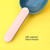 Cat Food Dog Food Spoon Pet Food Spoon Dog Cat Supplies(Brown+Pink)