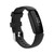 For Fitbit Ace 3 / Inspire 2 Silicone Watch Band(Black)