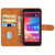 For BLU View 2 B130DL Leather Phone Case(Brown)