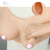Skinless Silicone Breast Implants Bionic Breast Implants Fake Breast Underwear Chest Pads, Size:B Cup(Paste Skin Tone)
