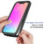 For iPhone 13 Starry Sky Solid Color Series Shockproof PC + TPU Protective Case(Dark Blue)