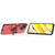 For Realme 11 5G Global Shockproof PC + TPU Holder Phone Case(Red)