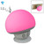 Mushroom Shape Bluetooth Speaker with Suction Holder(Pink)