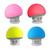 Mushroom Shape Bluetooth Speaker with Suction Holder(Pink)