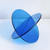 Translucent Blue Cross Circle Studio Background Ornament Photo Props