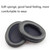 2 PCS Headset Sponge Cover Ear Pad Leather Case For Kingston Cloud Silver II, Colour: Black