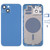 Back Housing Cover with SIM Card Tray & Side  Keys & Camera Lens for iPhone 13(Blue)