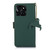 For Honor X6a Genuine Leather Magnetic RFID Leather Phone Case(Green)