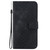 For iPhone X / XS 7-shaped Embossed Leather Phone Case(Black)